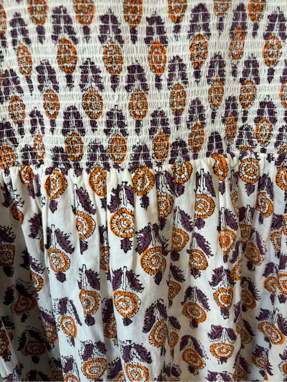THML Smocked Midi Dress Small - Picture 4 of 7